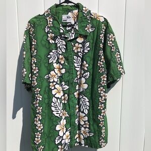 Good Vibes Hawaiian Shirt Button DownSize XL